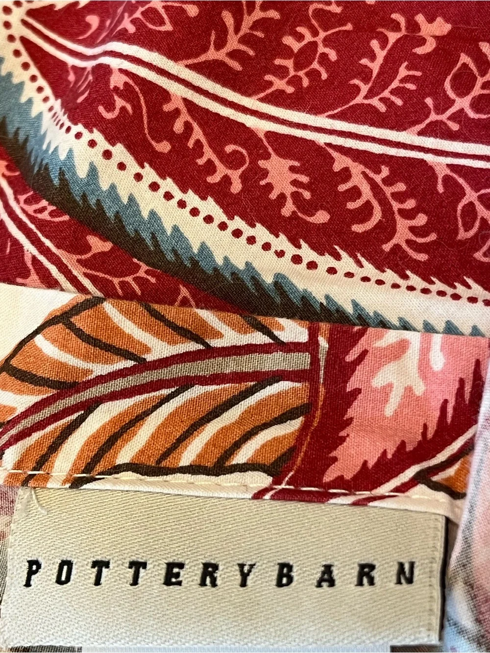 Pottery Barn Lolita Palampore Standard Cotton Pillow Shams Set Of 2